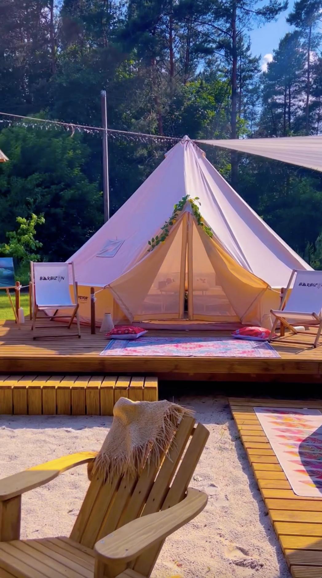 GLAMPING Barbizon — фото локації для відпочинку у село Андруга, Кременецький район, Тернопільська область, фото 1